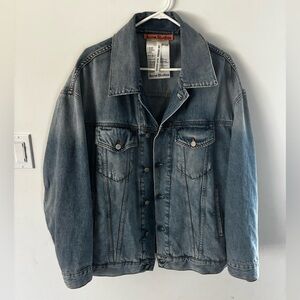 Acne Blue Denim Oversized Jacket